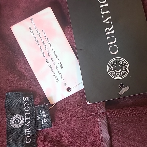 Curations Faux Suede Cardigan NWT - Picture 10 of 15